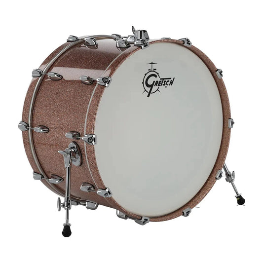 Gretsch Renown Bass Drum Champagne Sparkle 24x14 - Drum Center Of Portsmouth
