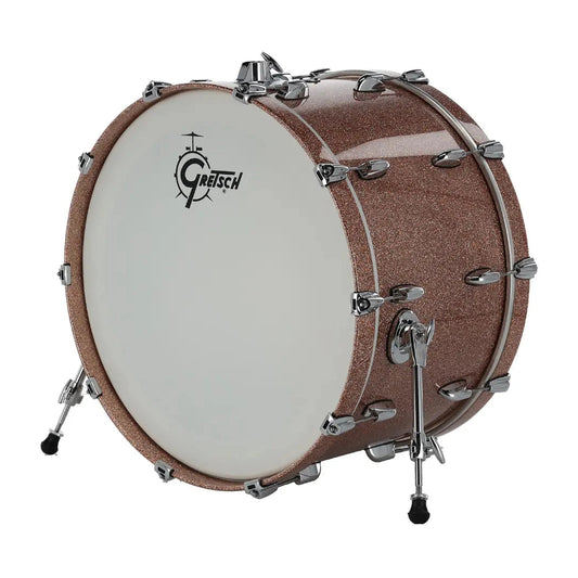 Gretsch Renown Bass Drum Champagne Sparkle 24x14 - Drum Center Of Portsmouth