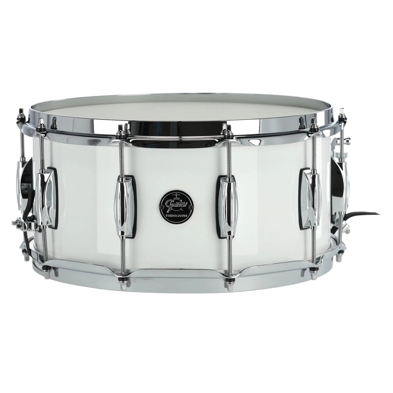 Gretsch Renown Snare Drum 14x6.5 Piano White - Drum Center Of Portsmouth