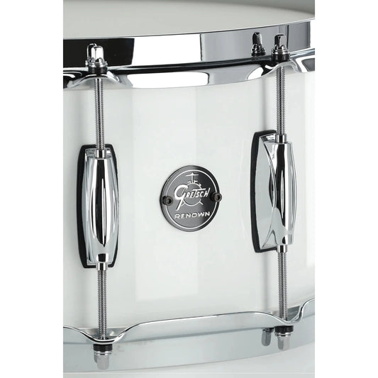 Gretsch Renown Snare Drum 14x6.5 Piano White - Drum Center Of Portsmouth