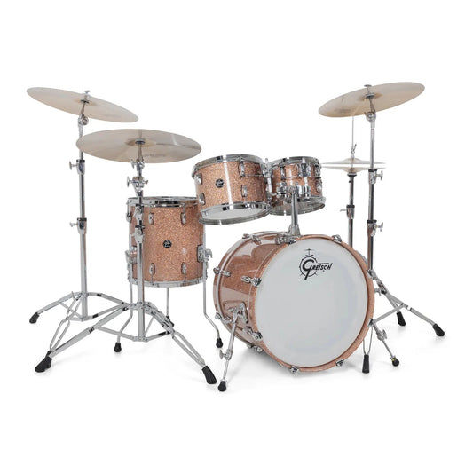 Gretsch Renown 4pc Drum Set Champagne Sparkle 20/10/12/14 - Drum Center Of Portsmouth