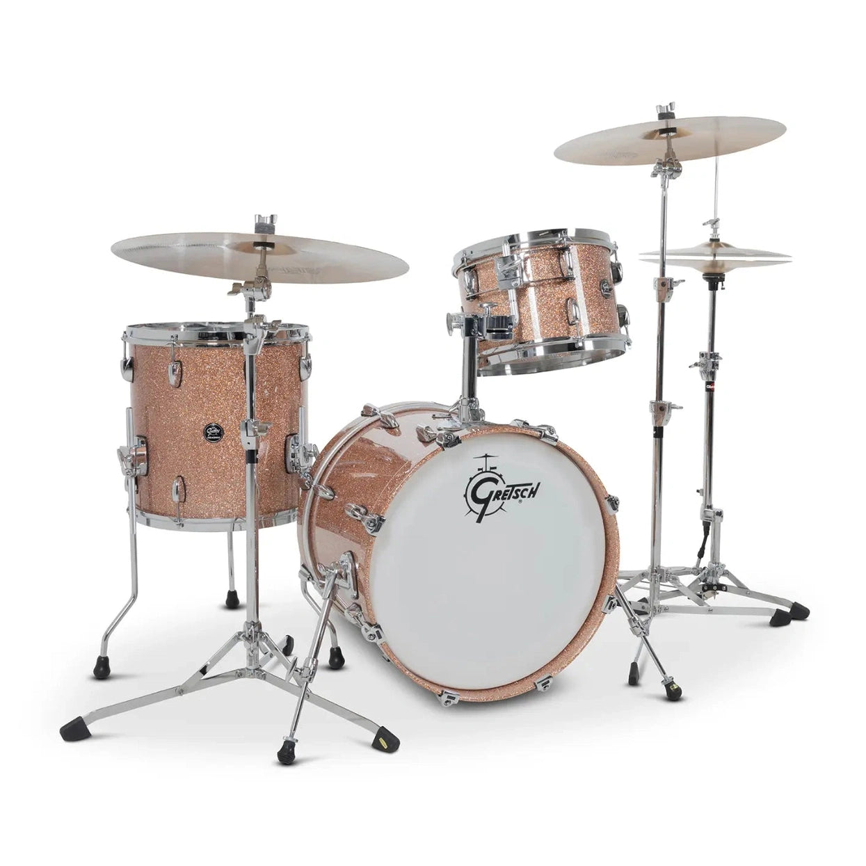 Gretsch Renown 3pc Drum Set Champagne Sparkle 18/12/14 - Drum Center Of Portsmouth