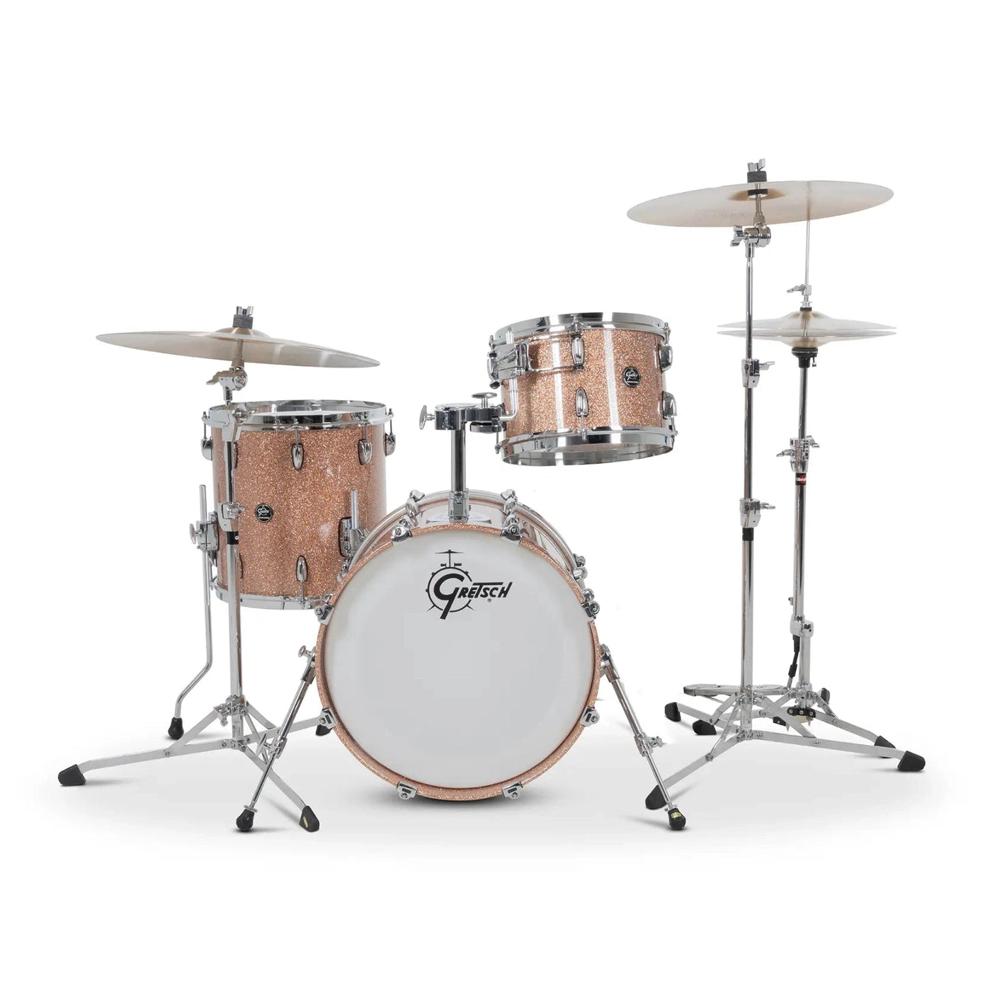 Gretsch Renown 3pc Drum Set Champagne Sparkle 18/12/14 - Drum Center Of Portsmouth