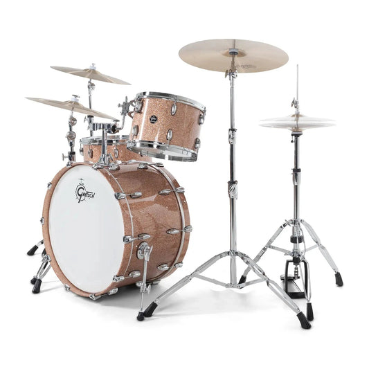 Gretsch Renown 3pc Drum Set Champagne Sparkle 24/13/16 - Drum Center Of Portsmouth