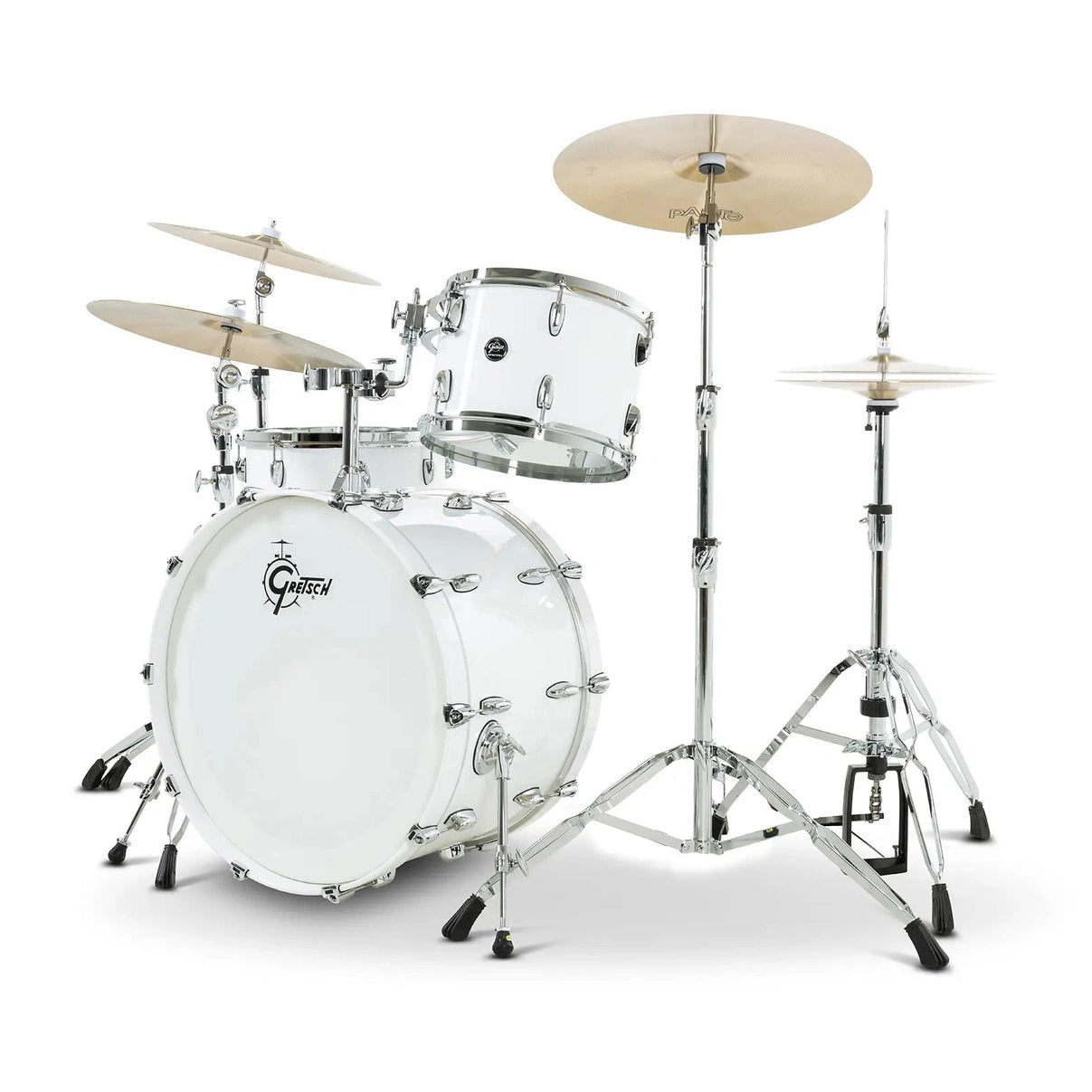 Gretsch Renown 3pc Drum Set Piano White 24/13/16 - Drum Center Of Portsmouth