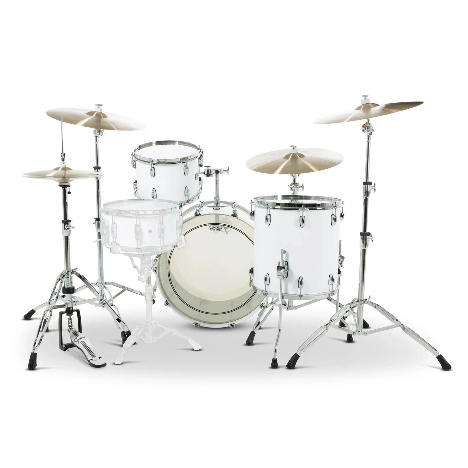Gretsch Renown 3pc Drum Set Piano White 24/13/16 - Drum Center Of Portsmouth
