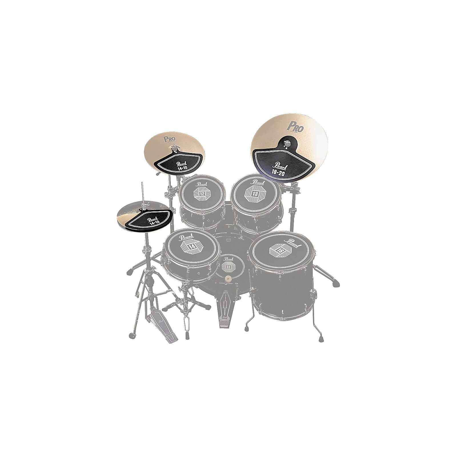 Pearl Cymbal Practice Pad Set - Drum Center Of Portsmouth