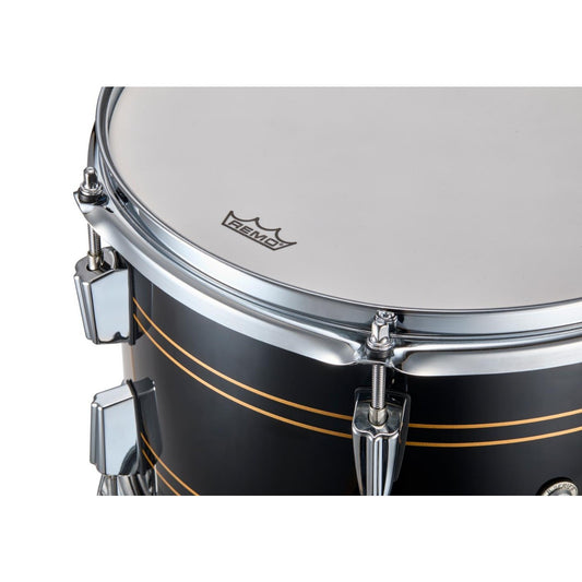 Rogers R Series 3pc Drum Set 18/12/14 Piano Black Copper - Drum Center Of Portsmouth