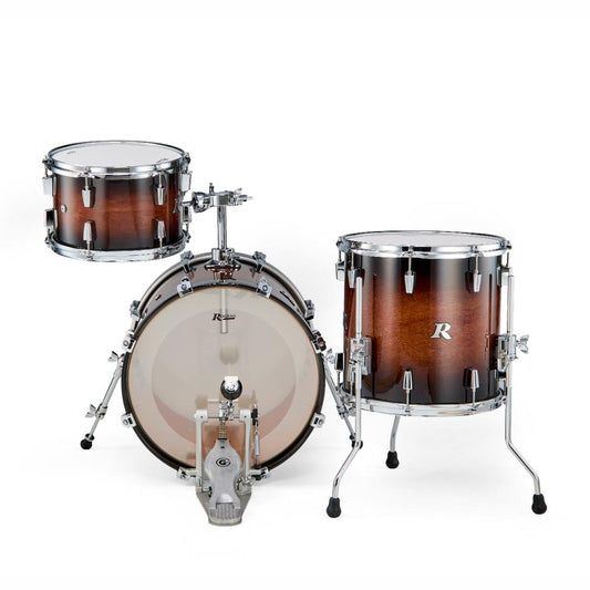 Rogers R Series 3pc Drum Set 18/12/14 Walnut Burst - Drum Center Of Portsmouth