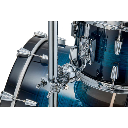 Rogers R Series 3pc Drum Set 22/12/16 Brushed Blue Burst - Drum Center Of Portsmouth