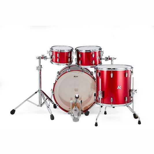 Rogers R Series 4pc Drum Set 22/10/12/16 Candy Apple Red - Drum Center Of Portsmouth
