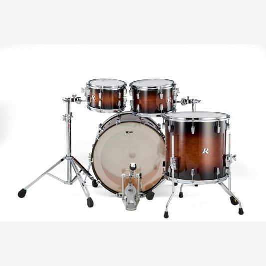 Rogers R Series 4pc Drum Set 22/10/12/16 Walnut Burst - Drum Center Of Portsmouth