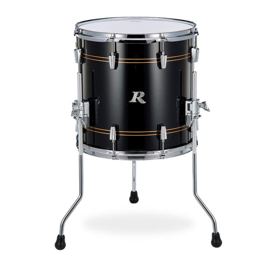 Rogers R Series Floor Tom 14x14 Piano Black Copper - Drum Center Of Portsmouth