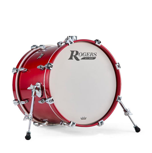 Rogers R Series Bass Drum 18x14 Candy Apple Red - Drum Center Of Portsmouth