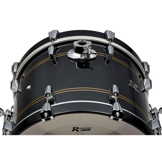 Rogers R Series Bass Drum 18x14 Piano Black Copper - Drum Center Of Portsmouth