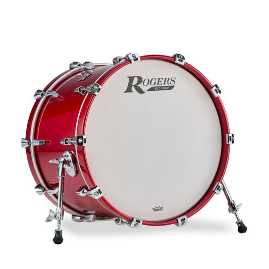 Rogers R Series Bass Drum 20x14 Candy Apple Red - Drum Center Of Portsmouth