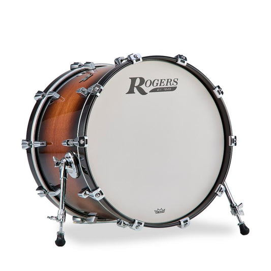 Rogers R Series Bass Drum 20x14 Walnut Burst - Drum Center Of Portsmouth