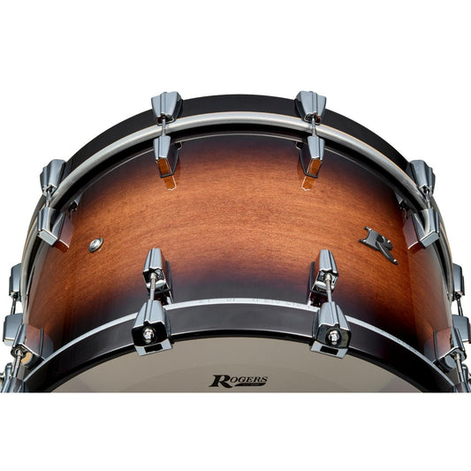Rogers R Series Bass Drum 20x14 Walnut Burst - Drum Center Of Portsmouth