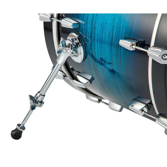 Rogers R Series Bass Drum 22x14 Brushed Blue Burst - Drum Center Of Portsmouth