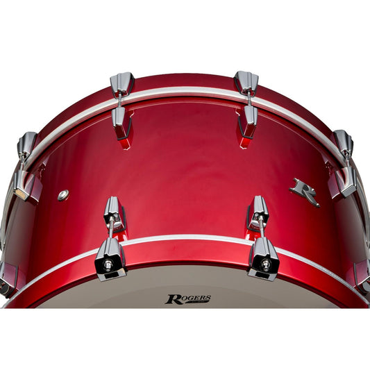 Rogers R Series Bass Drum 22x14 Candy Apple Red - Drum Center Of Portsmouth