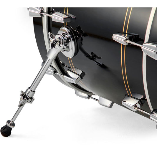 Rogers R Series Bass Drum 22x14 Piano Black Copper - Drum Center Of Portsmouth