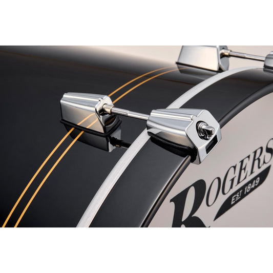 Rogers R Series Bass Drum 22x14 Piano Black Copper - Drum Center Of Portsmouth