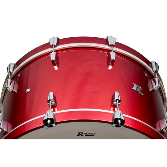 Rogers R Series Bass Drum 24x14 Candy Apple Red - Drum Center Of Portsmouth