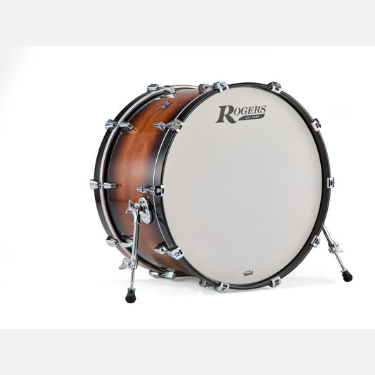 Rogers R Series Bass Drum 24x14 Walnut Burst - Drum Center Of Portsmouth