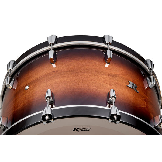 Rogers R Series Bass Drum 24x14 Walnut Burst - Drum Center Of Portsmouth