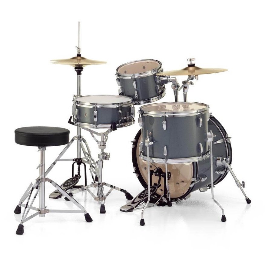 Pearl Roadshow 4pc Set w/Hardware & Cymbals Charcoal Metallic - Drum Center Of Portsmouth