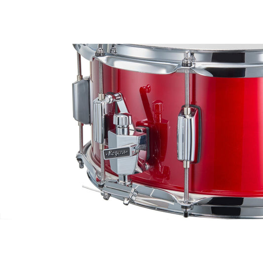 Rogers R Series Snare Drum 14x6.5 Candy Apple Red - Drum Center Of Portsmouth