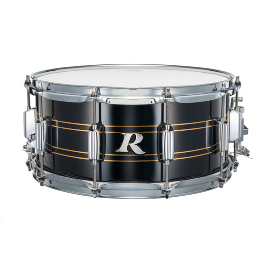 Rogers R Series Snare Drum 14x6.5 Piano Black Copper - Drum Center Of Portsmouth