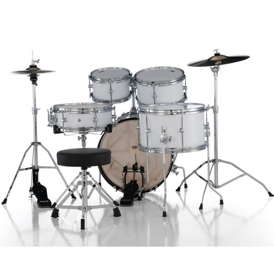 Pearl Roadshow Jr. 5-pc. Drum Set w/hardware & Cymbals Pure White - Drum Center Of Portsmouth