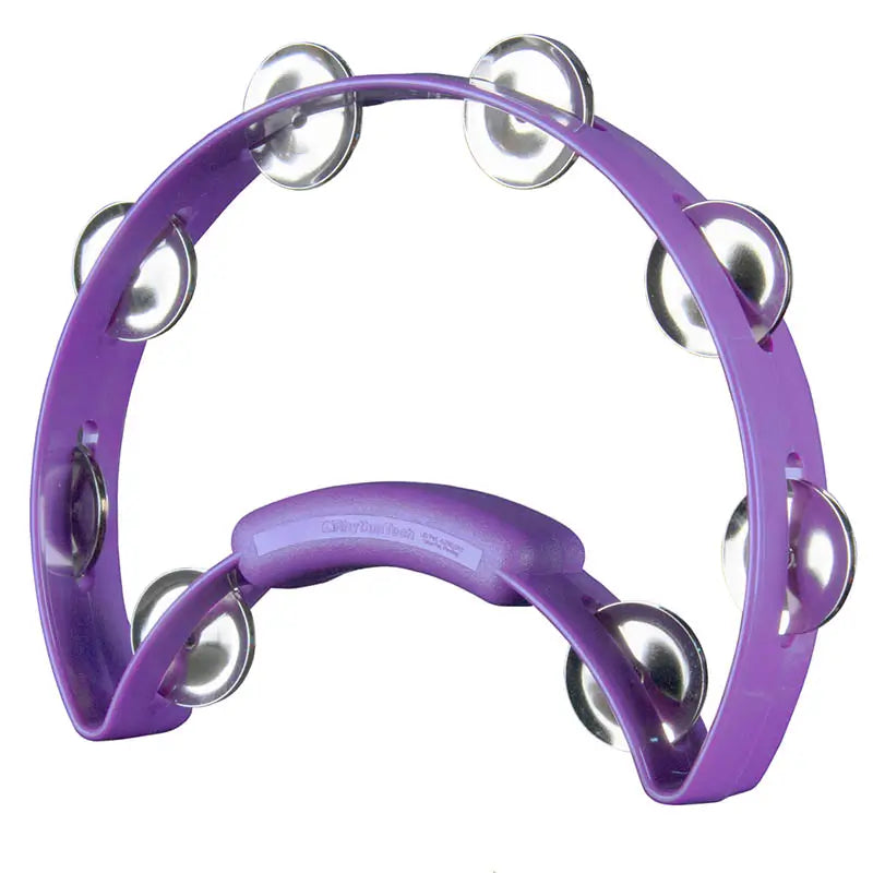 Rhythm Tech Solo Tambourine, Purple - Drum Center of Portsmouth