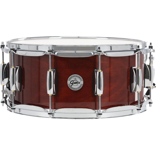 Gretsch Full Range Mahogany/Maple Snare Drum 14x6.5 Gloss Natural - Drum Center Of Portsmouth