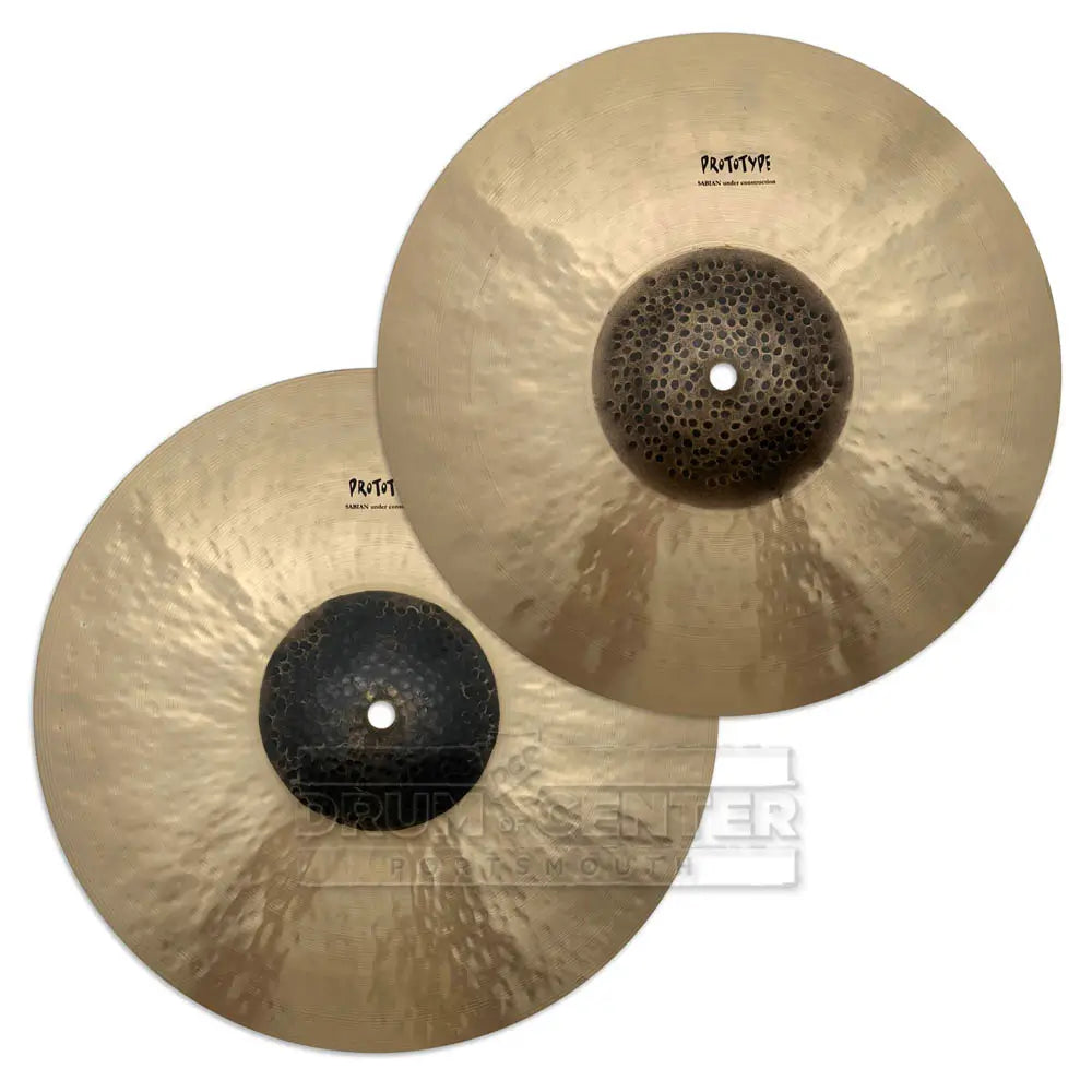 Sabian Prototype HHX Complex Big Cup Hi Hat Cymbals 14" 1020/1272 grams - Drum Center Of Portsmouth
