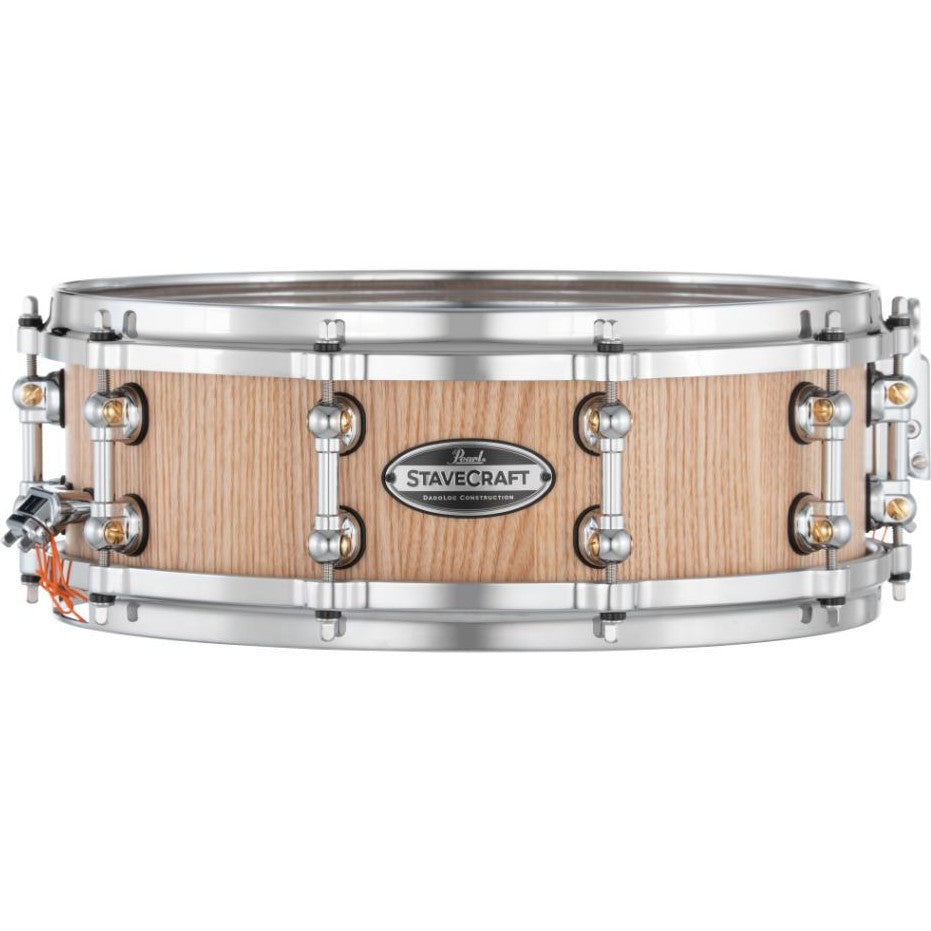 Pearl Stavecraft Ash Snare Drum 14x5 Hand Rubbed Natural Maple - Drum Center Of Portsmouth