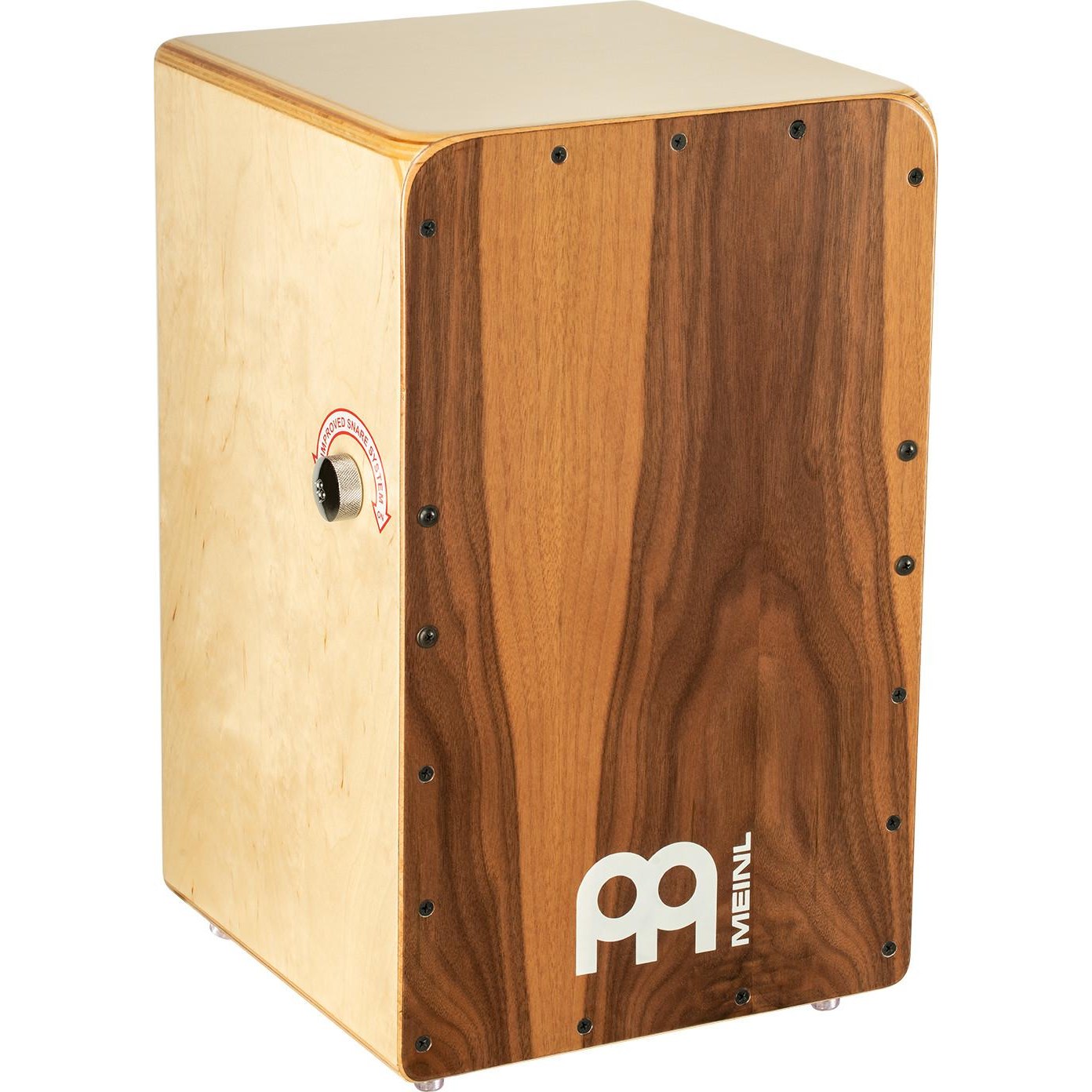 Meinl Snarecraft Professional Cajon Walnut Frontplate - Drum Center Of Portsmouth