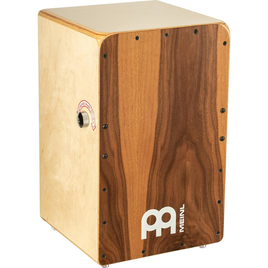 Meinl Snarecraft Professional Cajon Walnut Frontplate - Drum Center Of Portsmouth