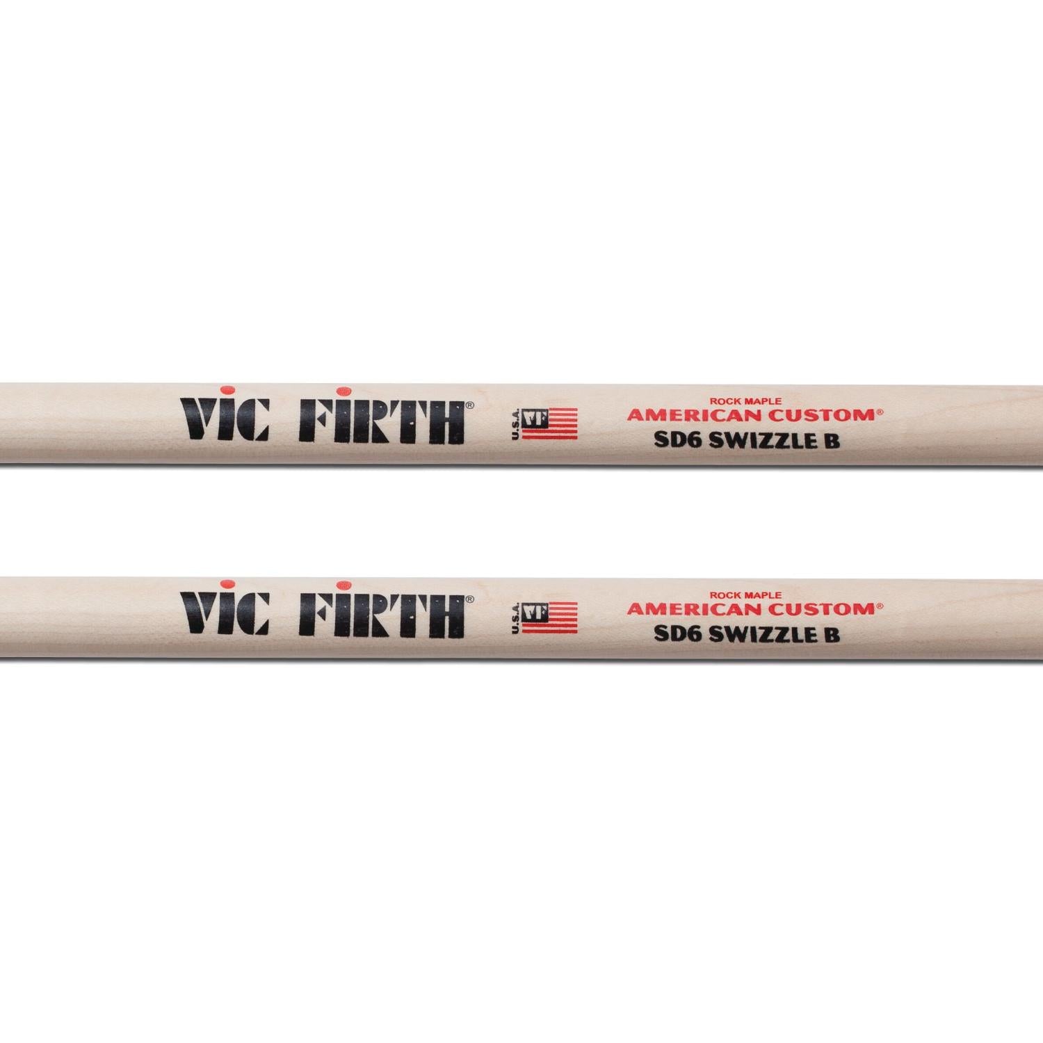 Vic Firth American Custom SD6 Swizzle Bolero Stick/Mallet - Drum Center Of Portsmouth