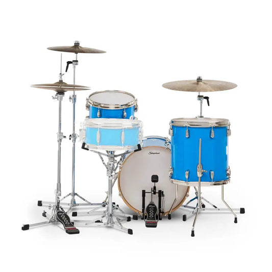 Slingerland Studio King 3pc Drum Set 18/12/14 Lunar Blue