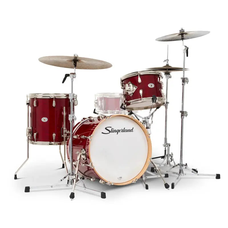 Slingerland Studio King 3pc Drum Set 18/12/14 Royal Crimson