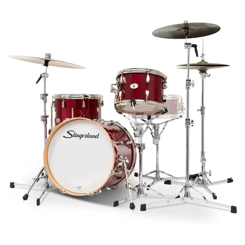 Slingerland Studio King 3pc Drum Set 18/12/14 Royal Crimson