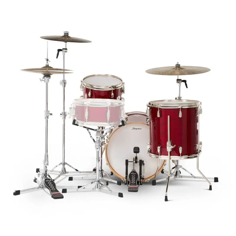 Slingerland Studio King 3pc Drum Set 18/12/14 Royal Crimson