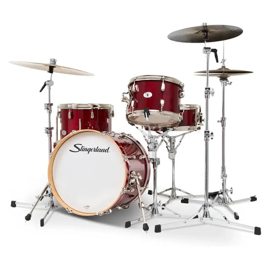 Slingerland Studio King 4pc Drum Set 18/12/14/14 Royal Crimson