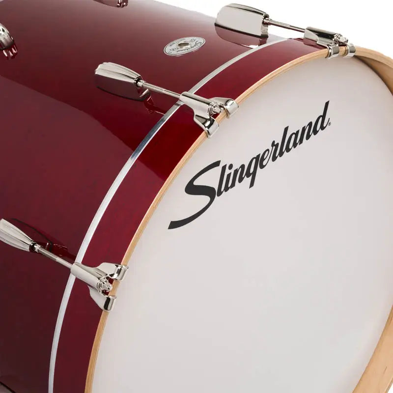 Slingerland Studio King 4pc Drum Set 18/12/14/14 Royal Crimson