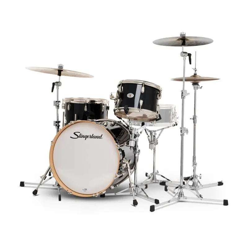 Slingerland Studio King 3pc Drum Set 20/12/14 Del Norte Black