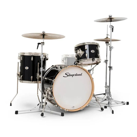 Slingerland Studio King 3pc Drum Set 20/12/14 Del Norte Black