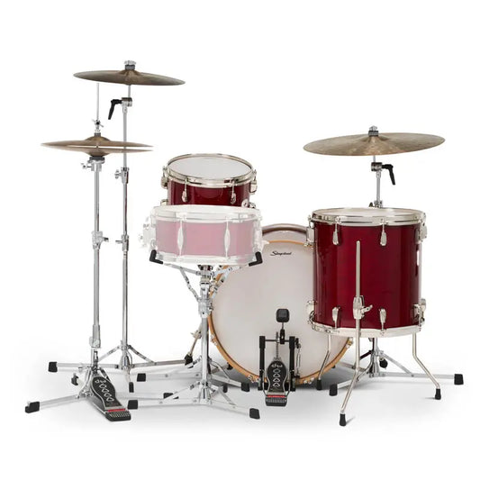 Slingerland Studio King 3pc Drum Set 20/12/14 Royal Crimson