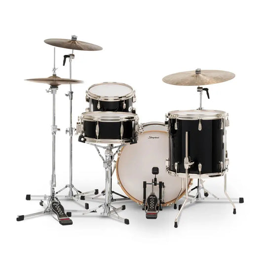 Slingerland Studio King 4pc Drum Set 20/12/14/14 Del Norte Black